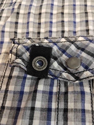 Colorado Mens Long Sleeve Cotton Button Up Check Shirt Size XL Excellent Cond - Picture 5 of 10