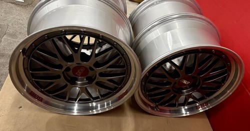 JDM Wheels BBS 19x9/10 5x114.3 38/40 LM Mesh LM118H LM119H Set4 QW - Picture 8 of 9