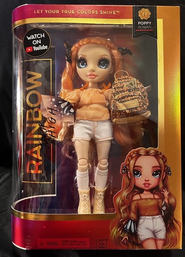 Rainbow High Junior High Poppy Rowan Series 1 Jr Butterfly New MGA Fashion Doll