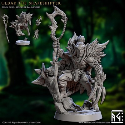 Artisan Guild - Uldar the Shapeshifter (Rollenspiel & Tabletop Miniatur)