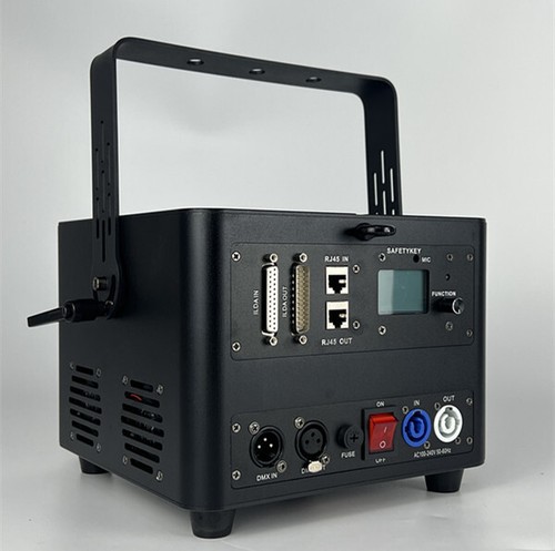 USA DDP 10W RGB DMX Full Color ILDA Animation Laser Light DJ Stage Club Party - Picture 8 of 13