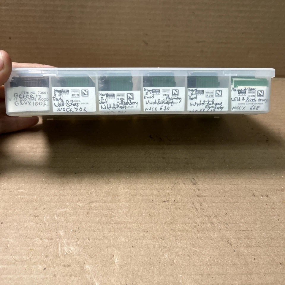 N Scale *HARRY & DAVID* Wild n' Rare Preserves Reefer Set - Micro Trains **RARE* - Image 3 of 4