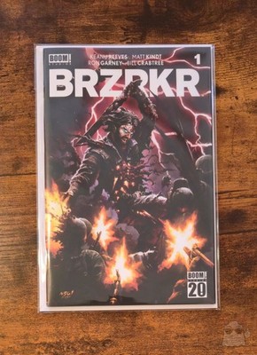 BRZRKR #1CT NRG Exclusive LTD 150 Keanu Reeves NETFLIX MOVIE COMING SOON!   