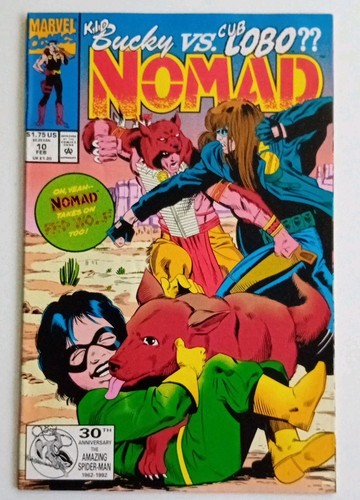 Vintage Marvel Comics,Kid Bucky Vs Cub Lobo, Nomad. Vol 2, 10thFeb 1993, - Picture 8 of 8