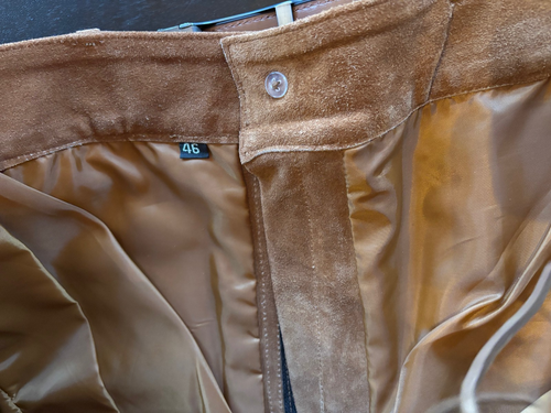 Herren Indianer Wildleder Leder Fransen Hemd & Hose Western Mountain Style - Bild 16 von 19