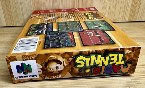 De colección Mario Tennis Nintendo 64 N64 Completo CIB Auténtico con Caja y Manual - Imagen 11 de 12