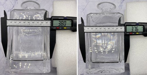 Statue De La Liberte Crystal/Glass Whiskey Liquor Decanter W/ Stopper - 9-3/4" H - Picture 23 of 24