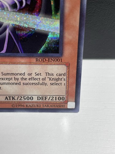 Cavaliere Mago Oscuro - ROD-EN001 - Rara Segreta - Edizione Illimitata NM/LP - Foto 4 di 11