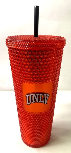 Starbucks 2023 UNLV Rebels Red Studded Venti 24oz Cold Cup Tumbler - Picture 4 of 7