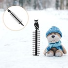  Gartenstecker, Hof, Weihnachten, Schneemesser, für den Außenbereich,