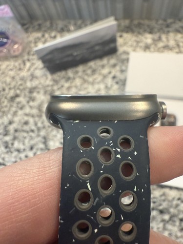 Apple Watch Ultra 2 49mm Titanium Case (GPS, LTE) W/Nike Band Midnight Sky M/L - Zdjęcie 3 z 9