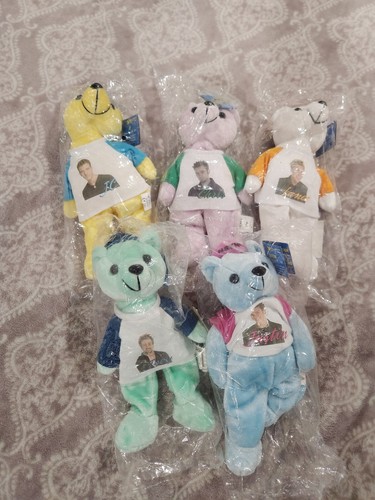 Vintage NSYNC Limited Edition Rare Bear Cubs All 5 Members