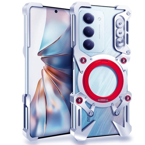 Metal Rimless Bumper Shockproof Stand Case For Xiaomi Redmi 15 5G Civi 5 Pro - Picture 2 of 12