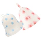 2 Pcs Felt Sauna Hats Thick Insulated Bath Caps for Sauna Room Use