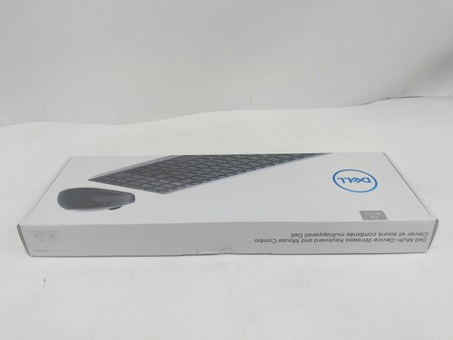 Dell Wireless Full Size Keyboard Mouse Combo KM7120W Grey 0CT3M2 - Afbeelding 3 van 6