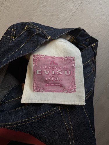 Evisu Japan Selvedge Big Logo Herren Jeans Hose Trousers Japanese Denim Gr. 31 - Bild 24 von 24