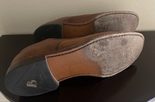 Zapato de vestir Allen Edmonds Fifth Avenue Walnut 5735 puntera Oxford talla 10 - Imagen 6 de 7