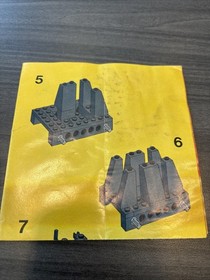 VINTAGE LEGOLAND 6030 BLACK FALCON'S CATAPULT INSTRUCTIONS MANUAL EUC! NO PARTS