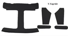 T-Top Headliner Kit w/ Sail Panels & Sun Visors Black