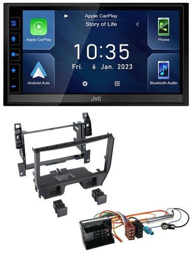 JVC DAB Bluetooth MP3 USB 2DIN Autoradio für Citroen C3 2010-2016 DS3 ab 2010