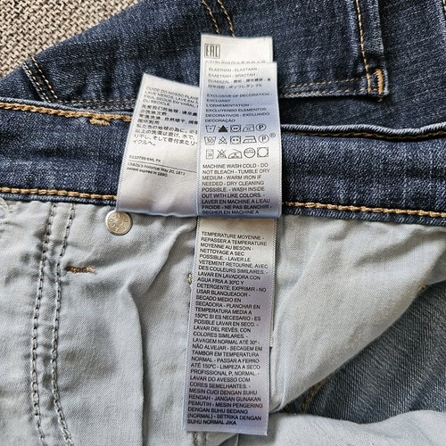 LEVI'S Classic Straight Jeans Women's Plus 24W Mid Rise Stretch Denim Water Less - Picture 8 of 17
