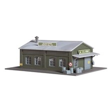 Model Power MDP2595 N B/U Army Munition Depot, Lighted w/Figures