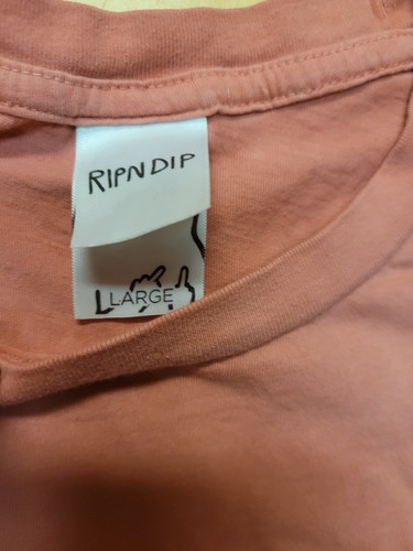 Rip N Dip Large T-Shirt "Must Be Nice" Tie-Dye Style, Cat In The Flower Design - Picture 4 of 9