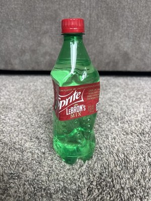 LEBRON JAMES 2015 SPRITE COCA COLA LIMITED EDITION LEBRONS MIX 20 OZ BOTTLE
