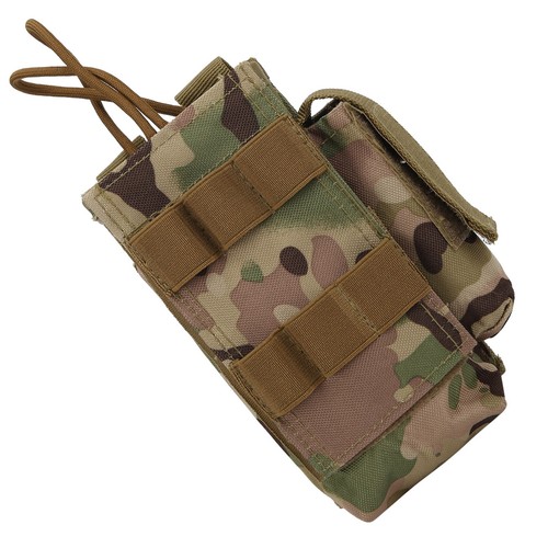 (Camouflage) Molle Radio Pouch Mini Radio Holder Bag étanche Walkie Talk - Zdjęcie 3 z 12