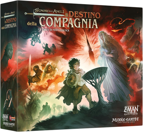 Il Signore Degli Anelli: Il Destino Della Compagnia, Gioco Da Tavolo Cooperativo - Foto 10 di 12