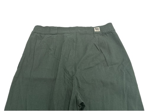 Jeans conici nuovi Lucy & Yak taglia 38 Addison twill biologico pantaloni verdi posy - Foto 4 di 13