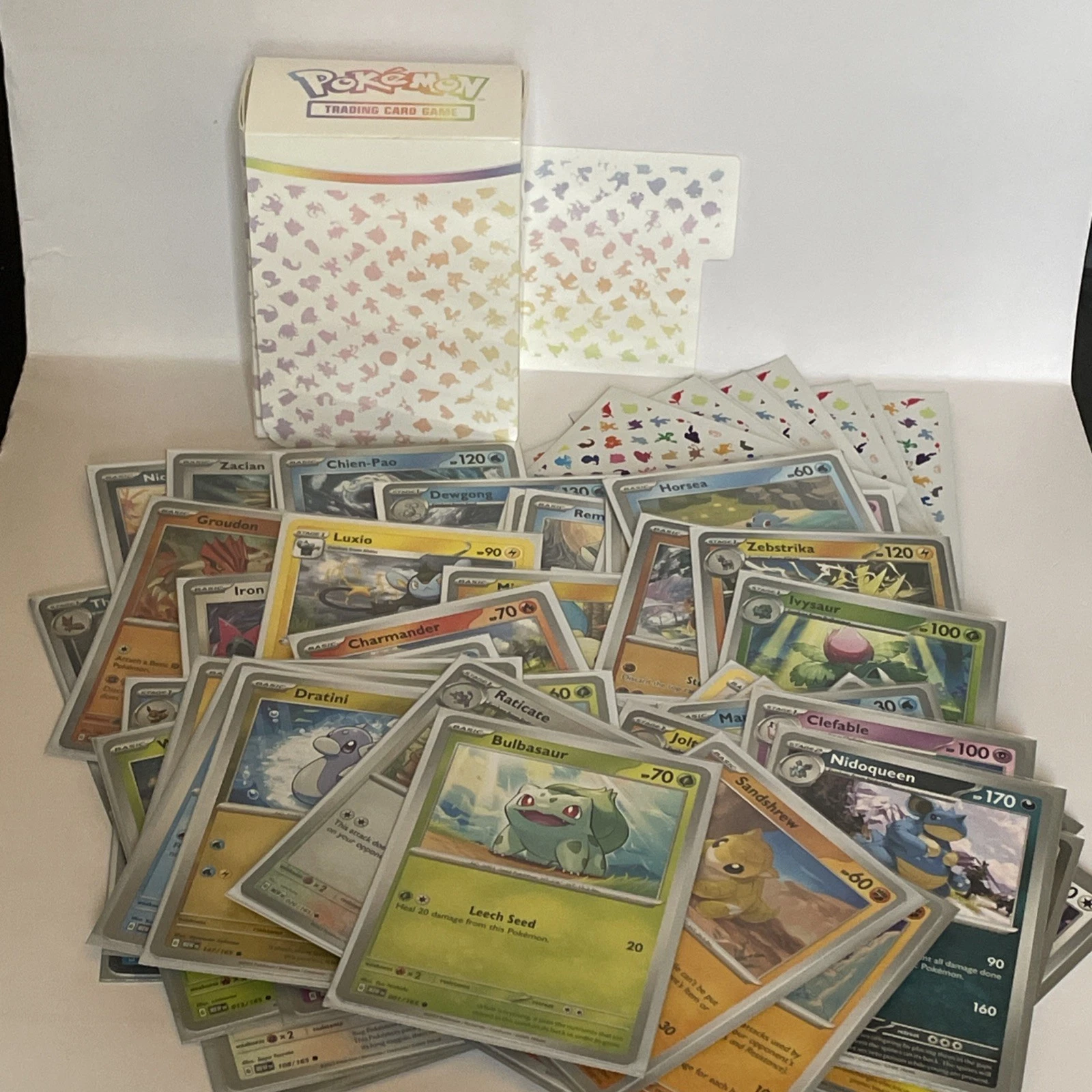 50+ Pokemon Cards As Shown