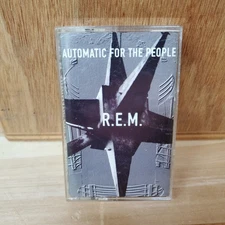 R.E.M. REM Automatic for the People Yellow Cassette Tape - Warner Bros.