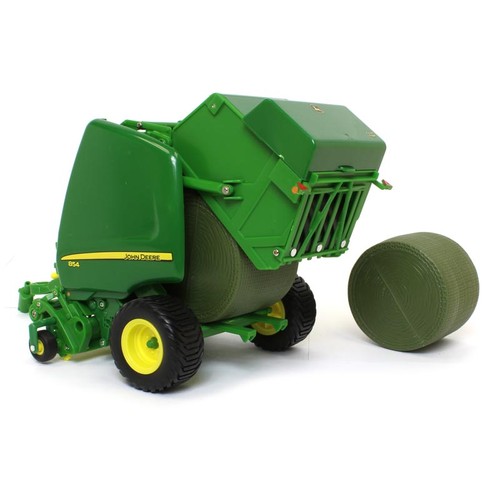 1/16 Durable Plastic John Deere 854 Round Baler with Bales 46004 - Picture 5 of 5