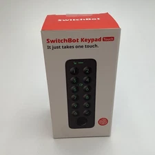 SwitchBot Keypad Touch W2500020 – New/Open Box w/ Batteries & Access Card