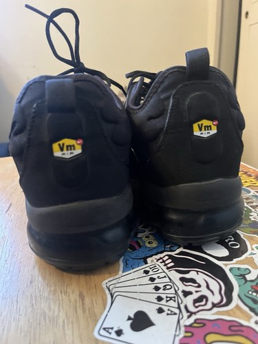 Nike Air VaporMax Plus Sneakers Triple Black, Size 12 - Bild 5 von 7