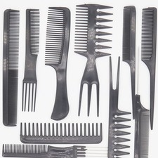  1 ensemble de 20PCS Kit de peigne à modeler multifonctionnel masculin Kit