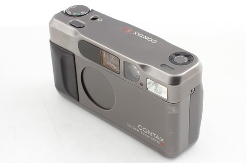 All Tested [N MINT++ w/ Case] Contax T2 DATA BACK Titan Black Camera From JAPAN - Picture 4 of 12