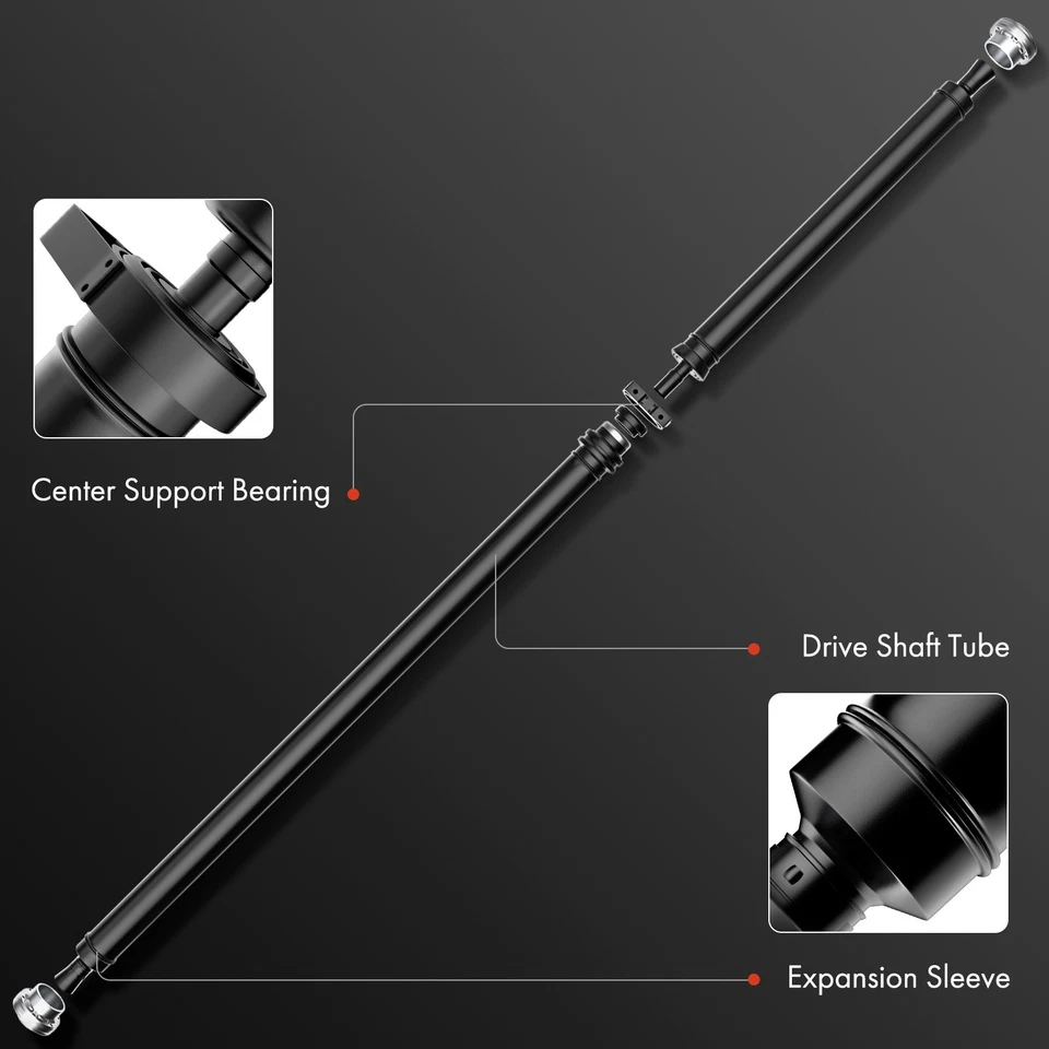 Conjunto de eixo de transmissão traseiro para Audi A6 2013-2018 A6 Quattro A7 Quattro - Imagem 4 de 4