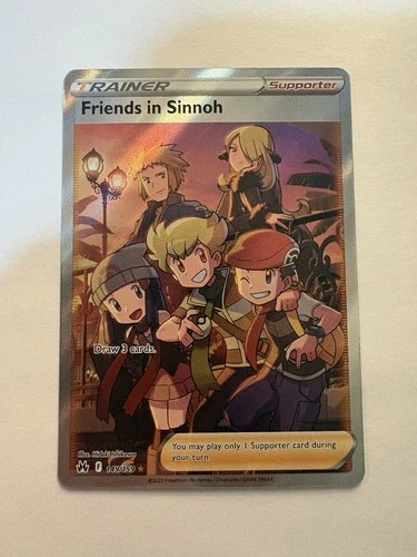 Friends in Sinnoh 149/159 Ultra Rare Crown Zenith Pokemon Near Mint
