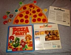 Vtg 1987 Parker Brothers PIZZA PARTY Board Game 100% Complete