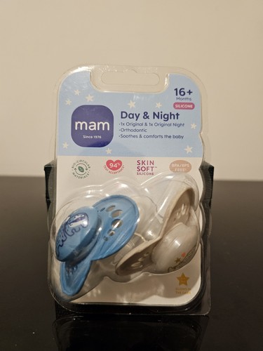 MAM Tag & Nacht Schnuller für Babys 16+ Monate, Silikon - Bild 2 von 4