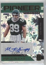 2018 Panini Unparalleled Pioneer Penmanship Impact 20/20 Mark Gastineau Auto n1u