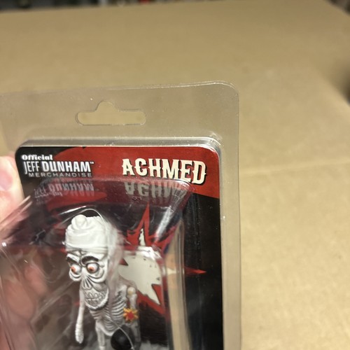 Jeff Dunham frühe ACHMED Actionfigur, originalverpackt Skelett "I Keel You!" - Bild 3 von 9