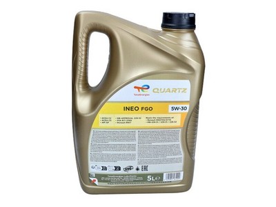 For TOTAL 2235102 TOTAL QUARTZ OIL 5W30 5L INEO FGO / C2/C3 / SP / RN17 / B71 2