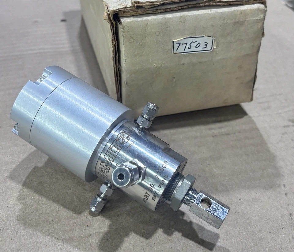 Hamilton Co. High Pressure Sampling Valve 77500 New With Instructions - Image 2 of 4