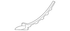 Genuine Nissan Cover 66895-5EF0A