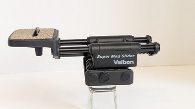Velbon Super Mag Slider 2 Way Focusing Adjuster  ~ Macro Rail