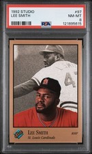 1992 STUDIO #97 LEE SMITH PSA 8