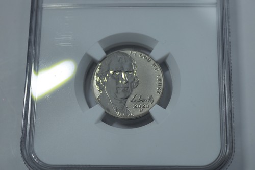 NGC 2020 W 5C Coin, Early Releases, Reverse PF70, Jefferson - Picture 3 of 4
